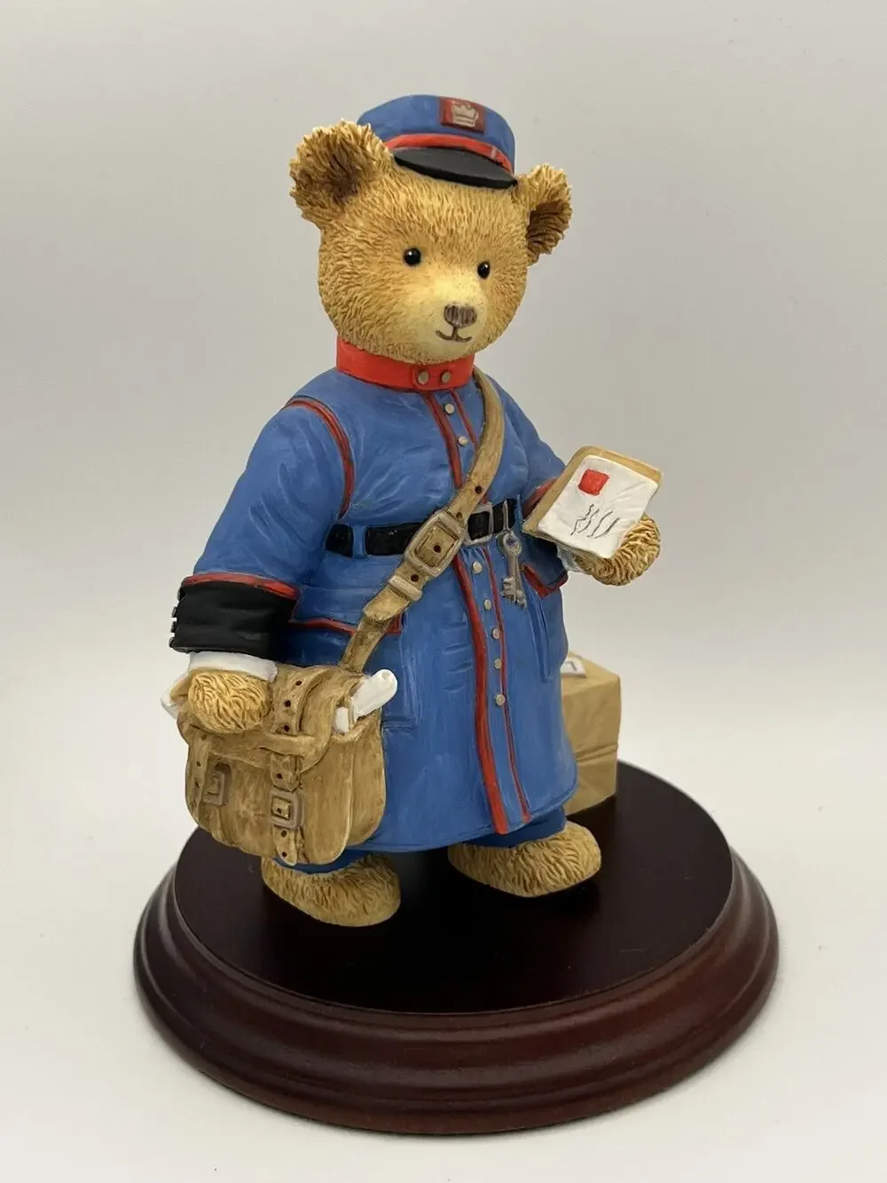 Department 56 Upstairs Downstairs Bears Mr. Bodicoat Mailman Morning Delivery